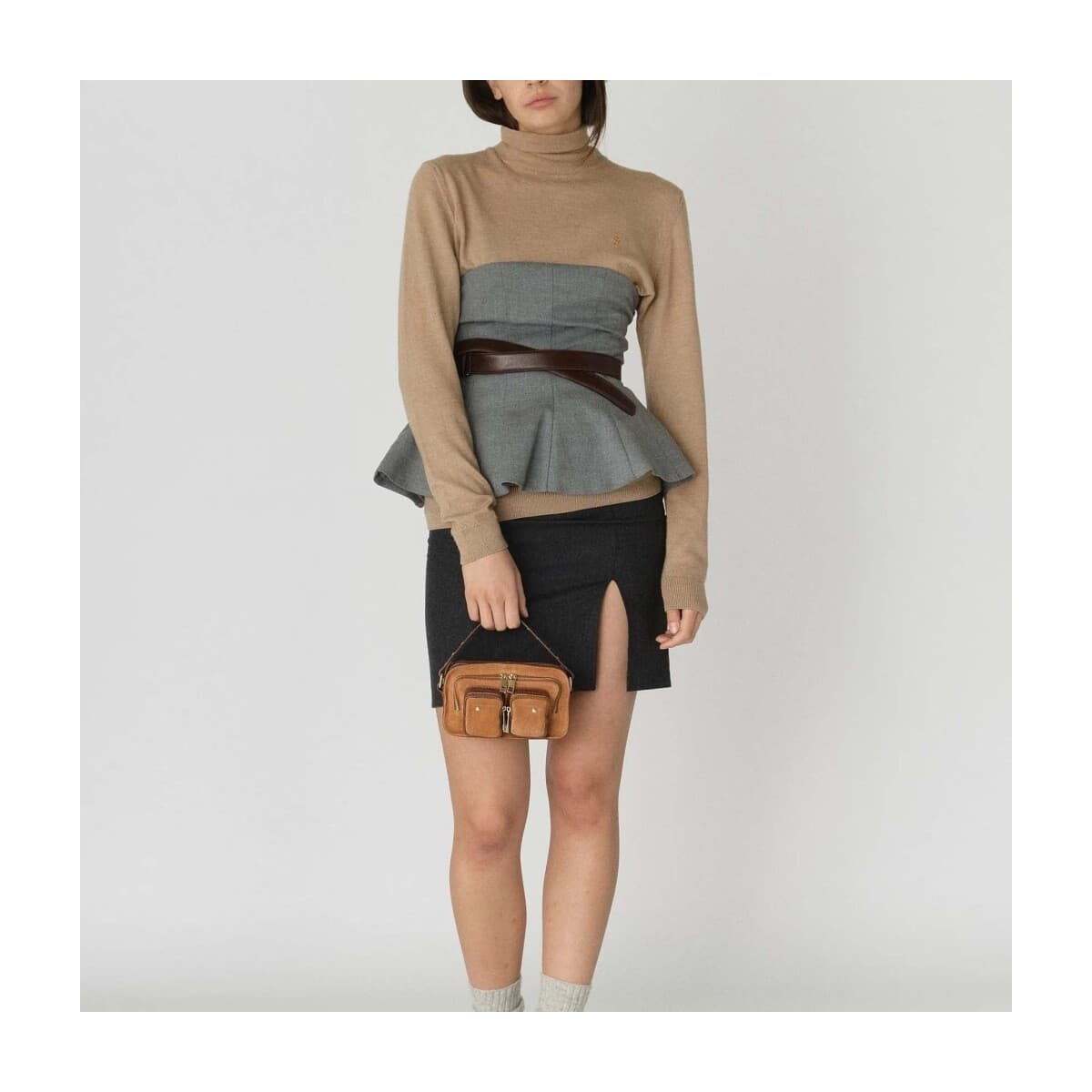 Women's Shoulder Bags Nunoo Brown