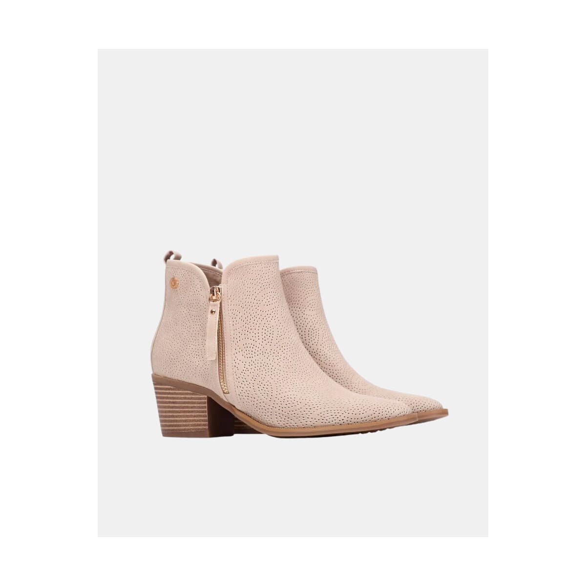Women's Ankle Boots Xti Beige