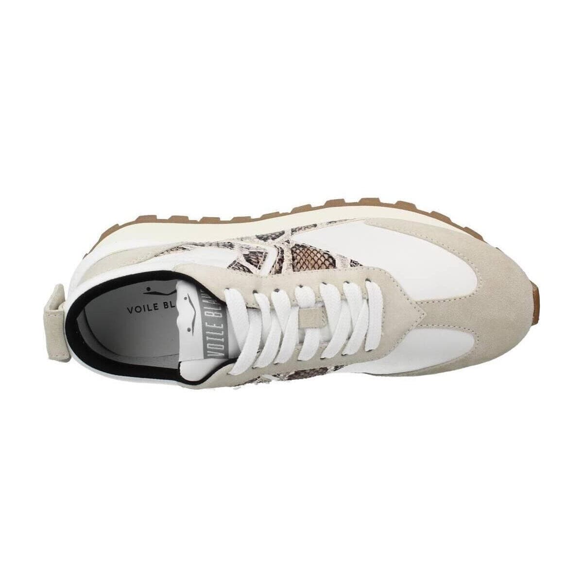 Women's Sneakers Voile Blanche Beige