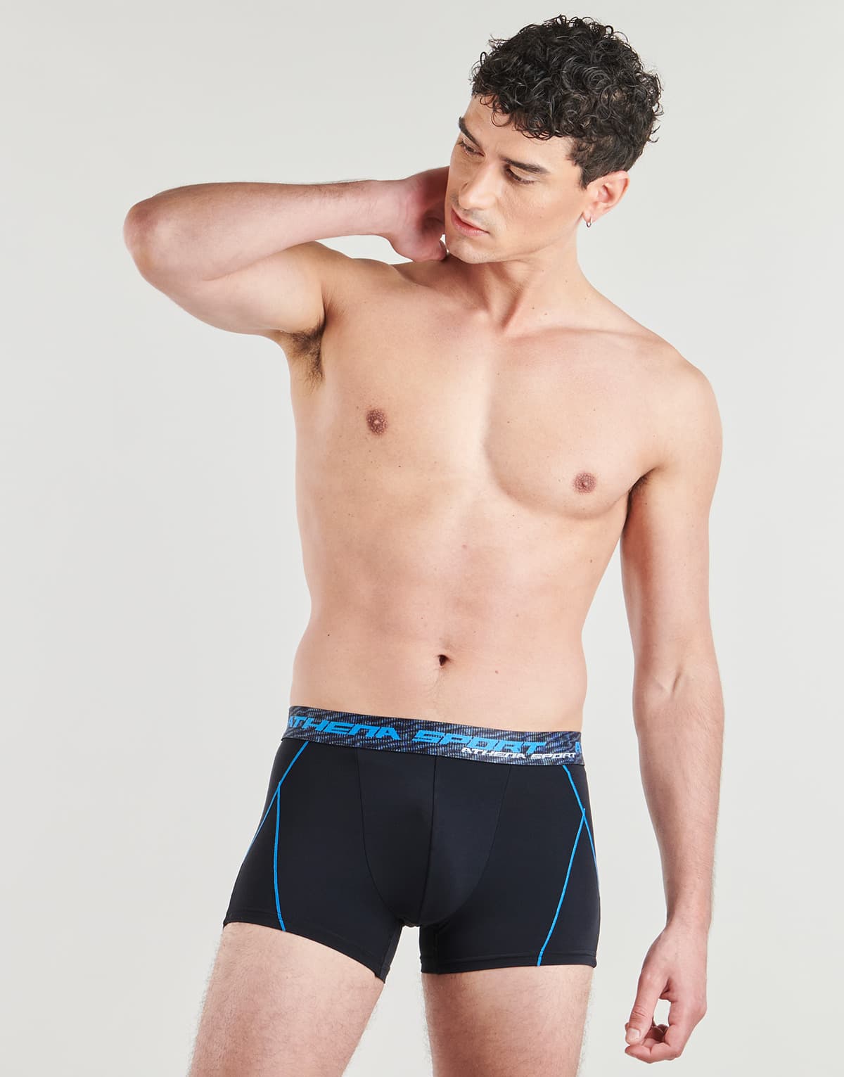 Men's Boxer Briefs Athena Black