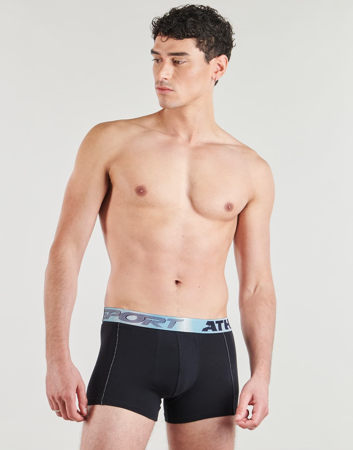 Men's Boxer Briefs Athena Black