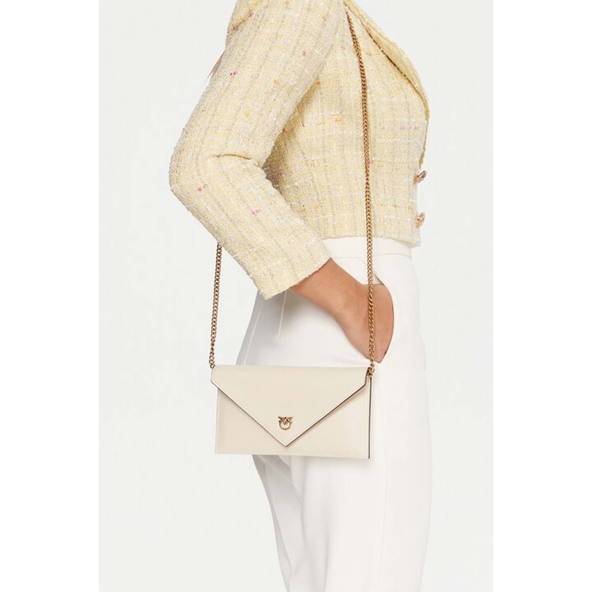 Women's Shoulder Bags Pinko Beige