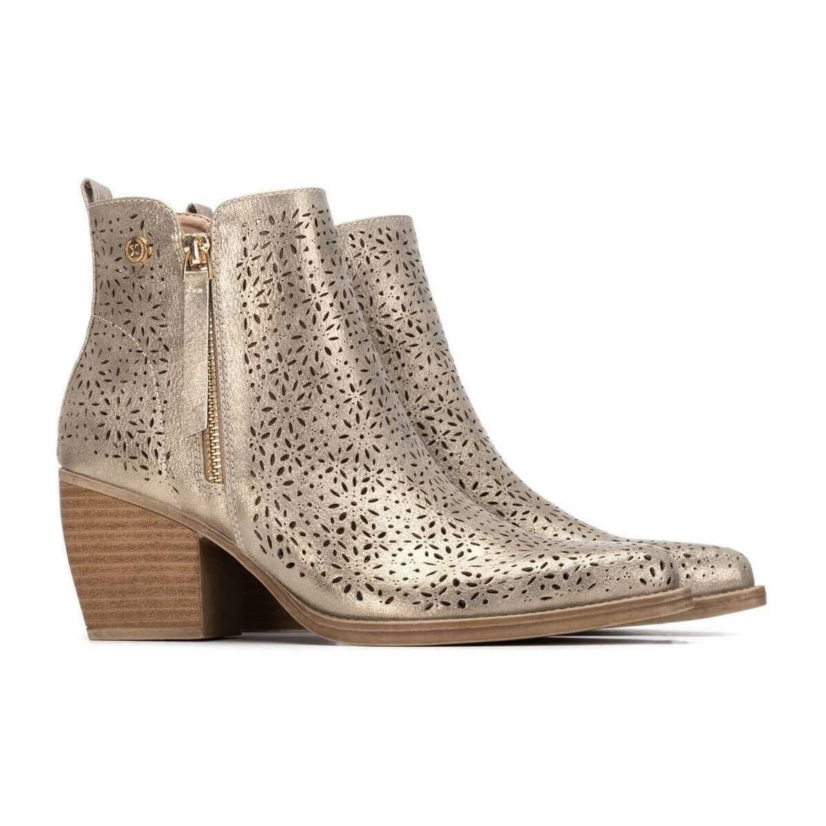 Women's Ankle Boots Xti Gold