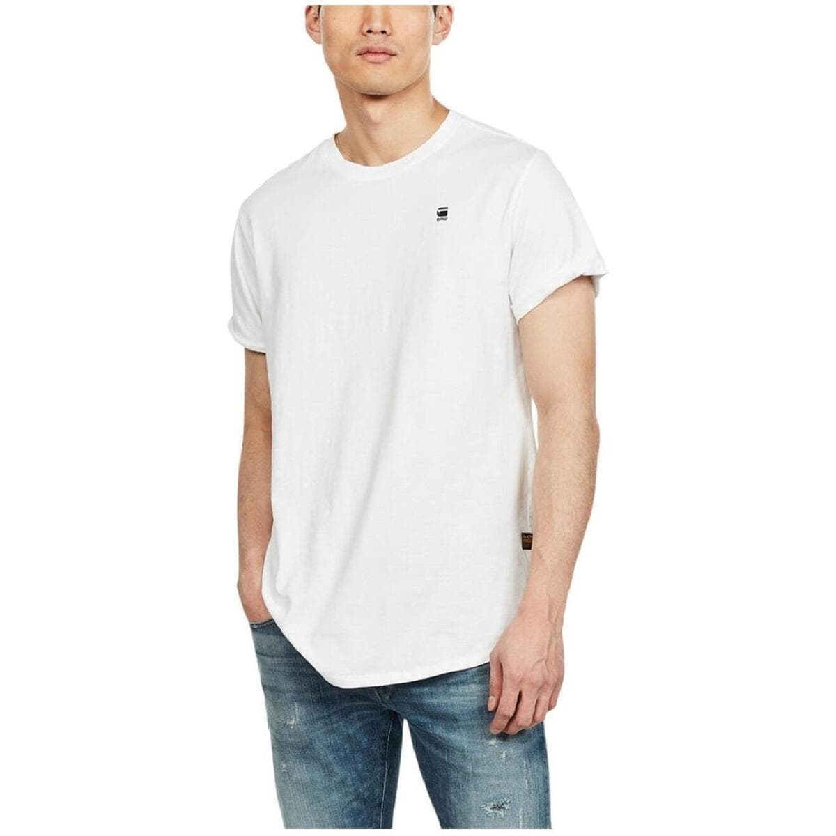 Men's T-Shirts G-Star Raw White