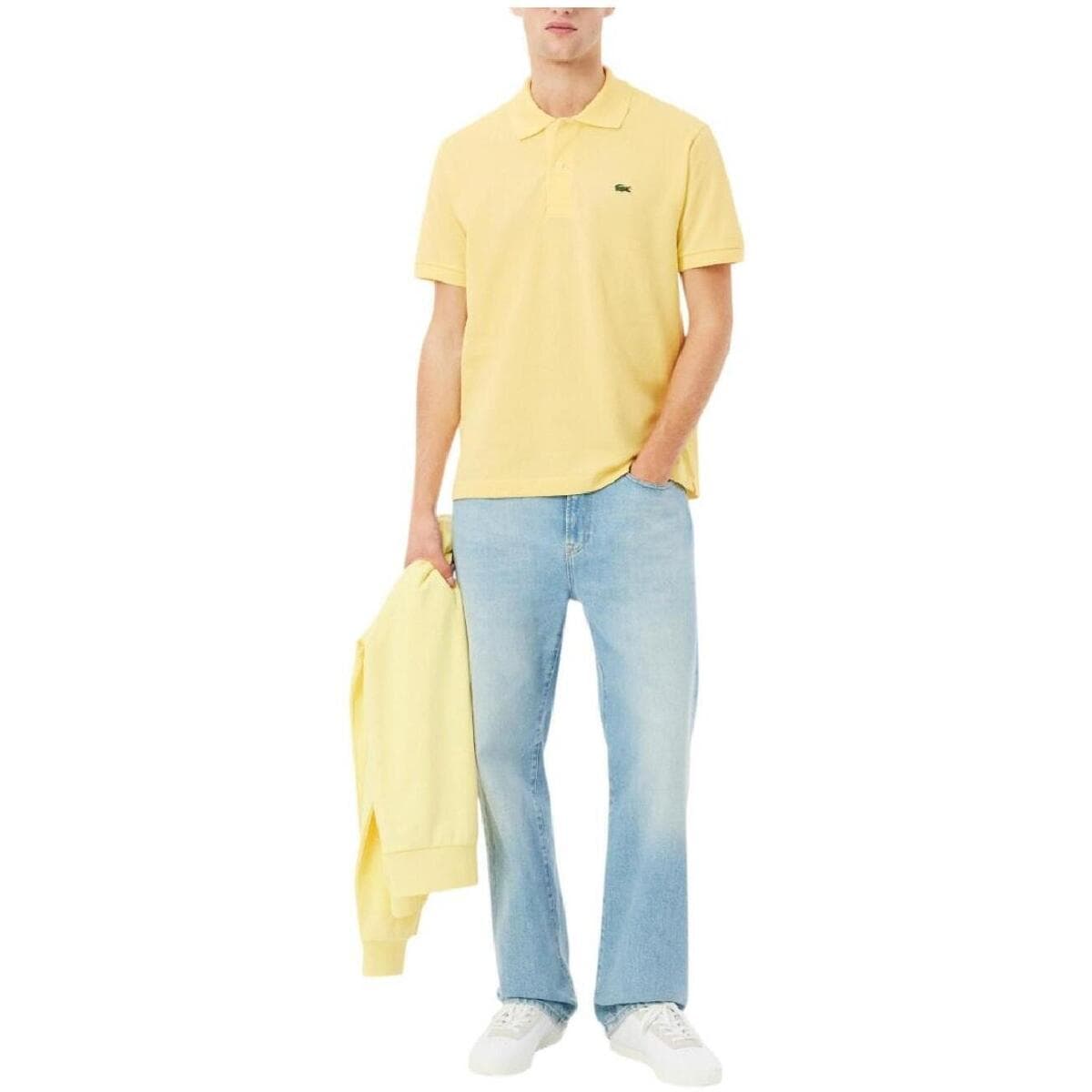 Men's Polo Shirts Lacoste Yellow