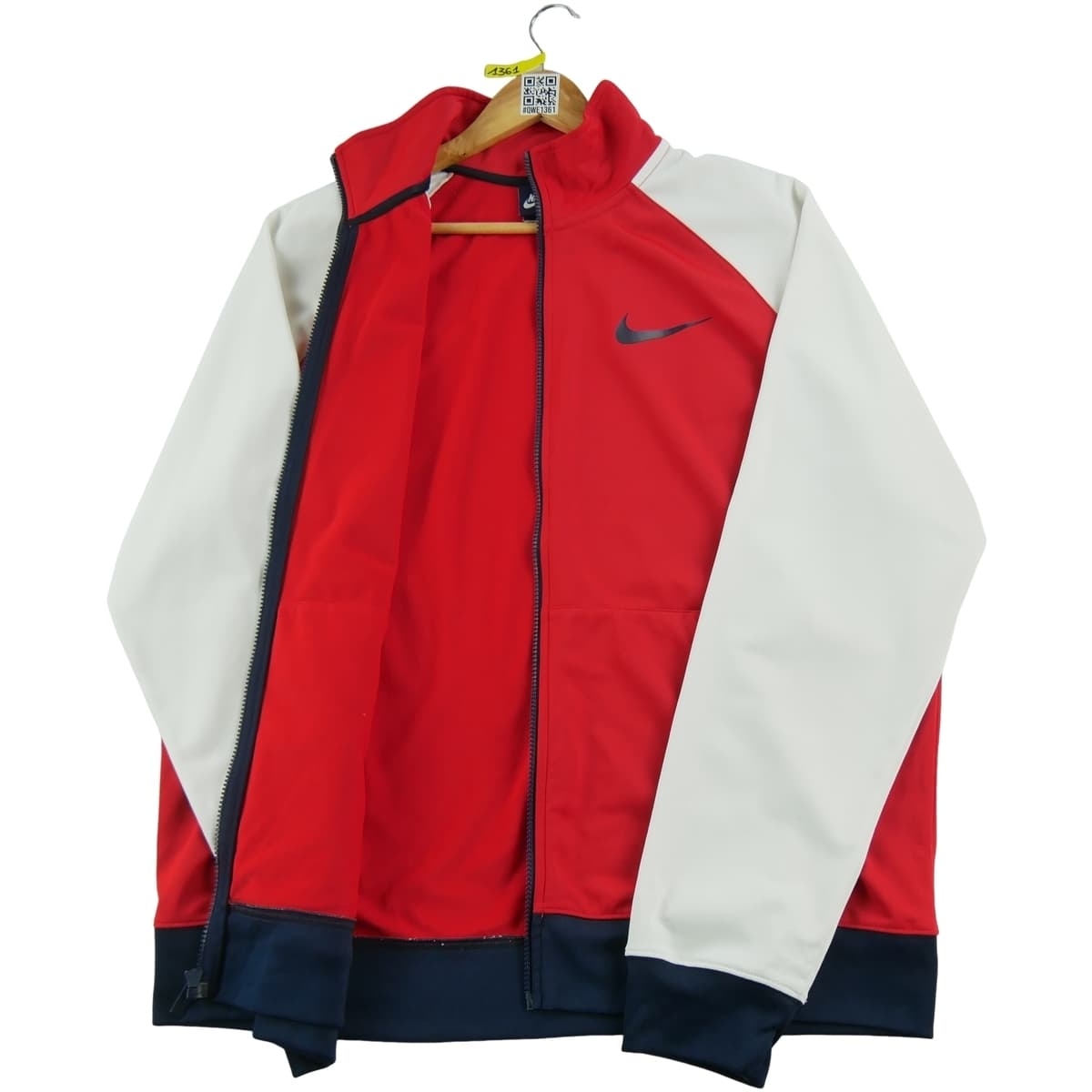 Men's Cardigans Nike Red