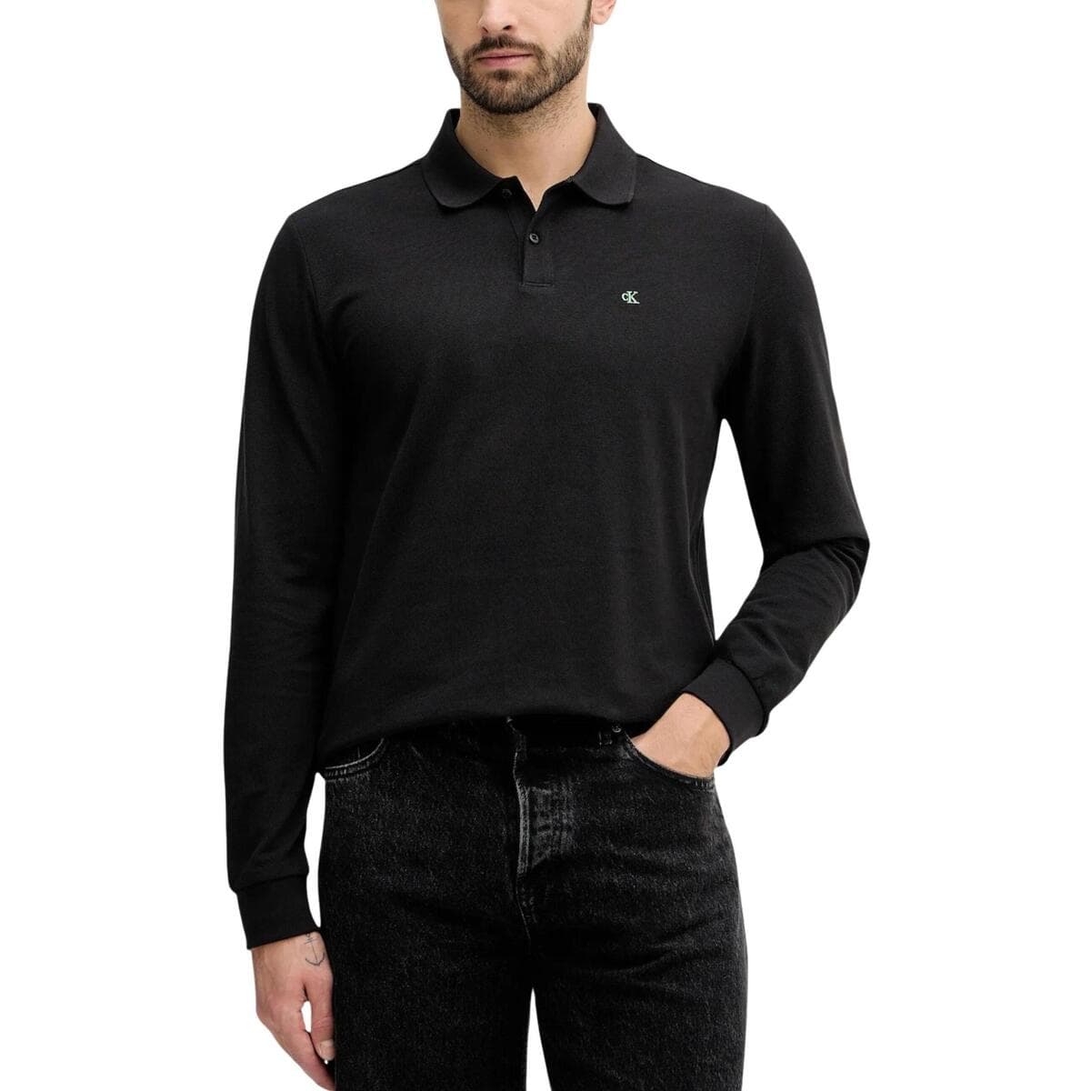 Men's Polo Shirts Calvin Klein Black
