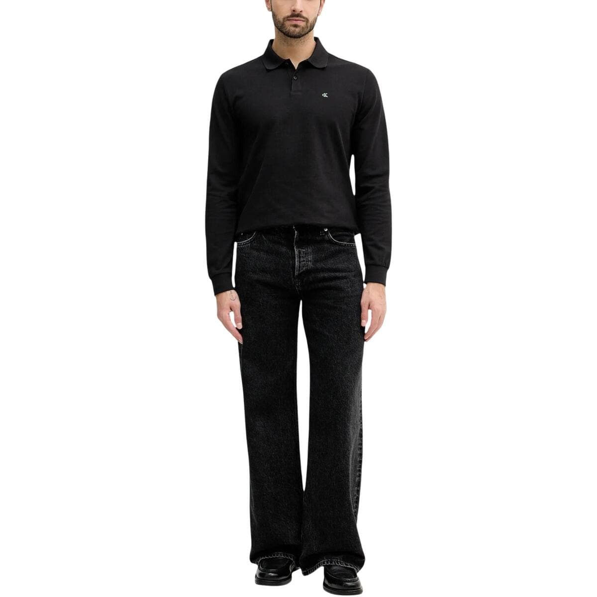 Men's Polo Shirts Calvin Klein Black