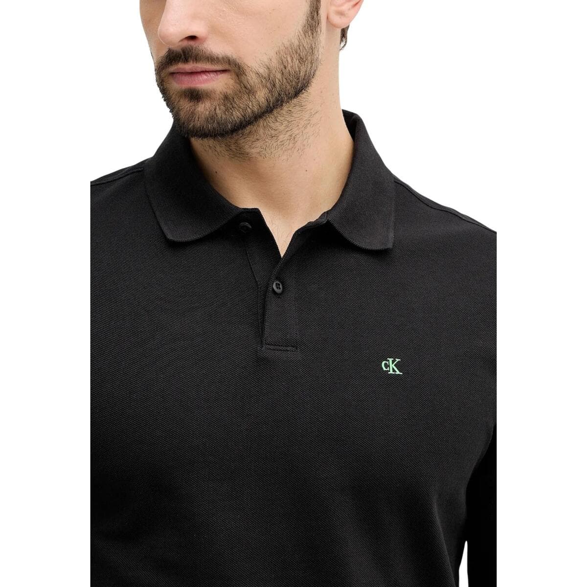 Men's Polo Shirts Calvin Klein Black
