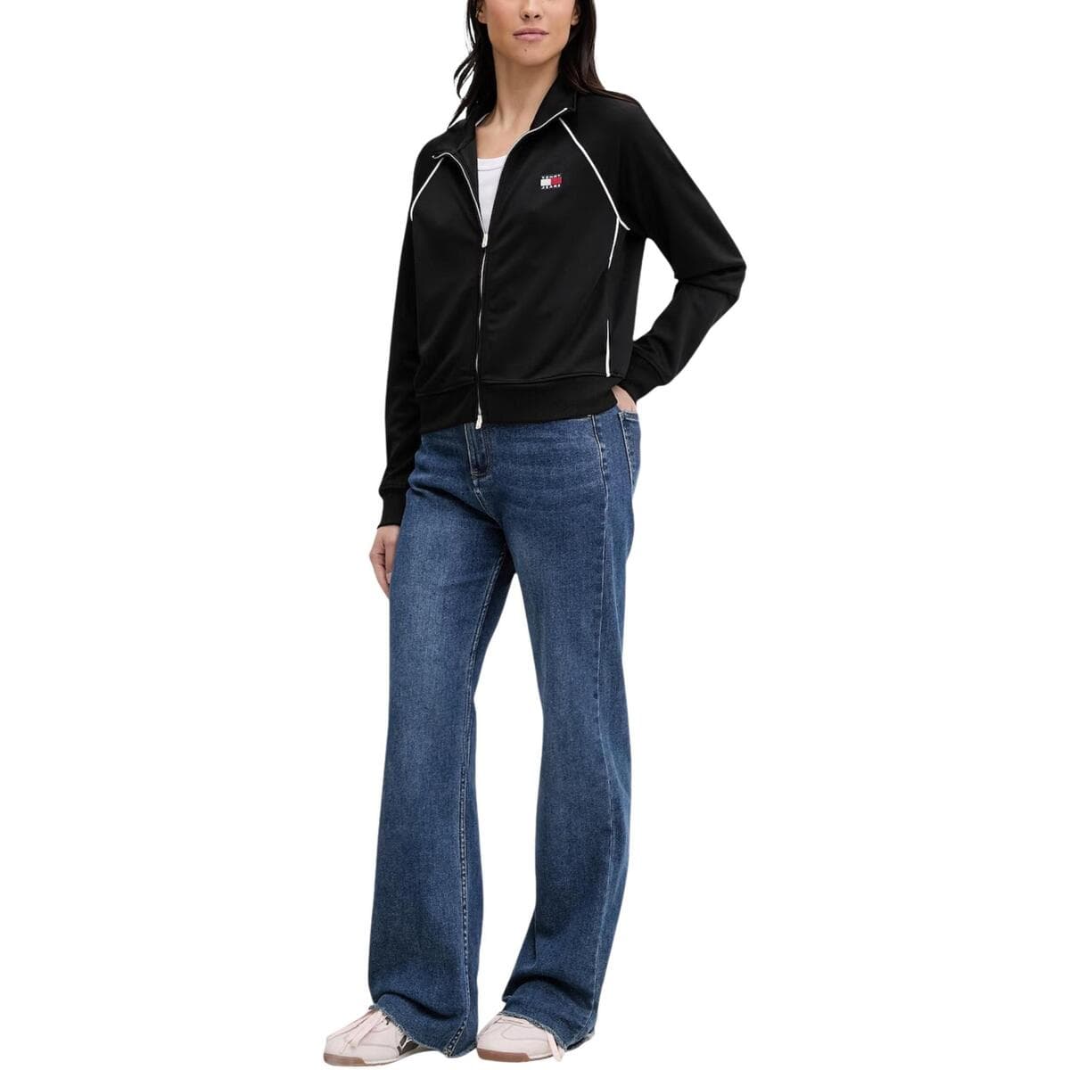 Women's Sports T-Shirts Tommy Hilfiger Black