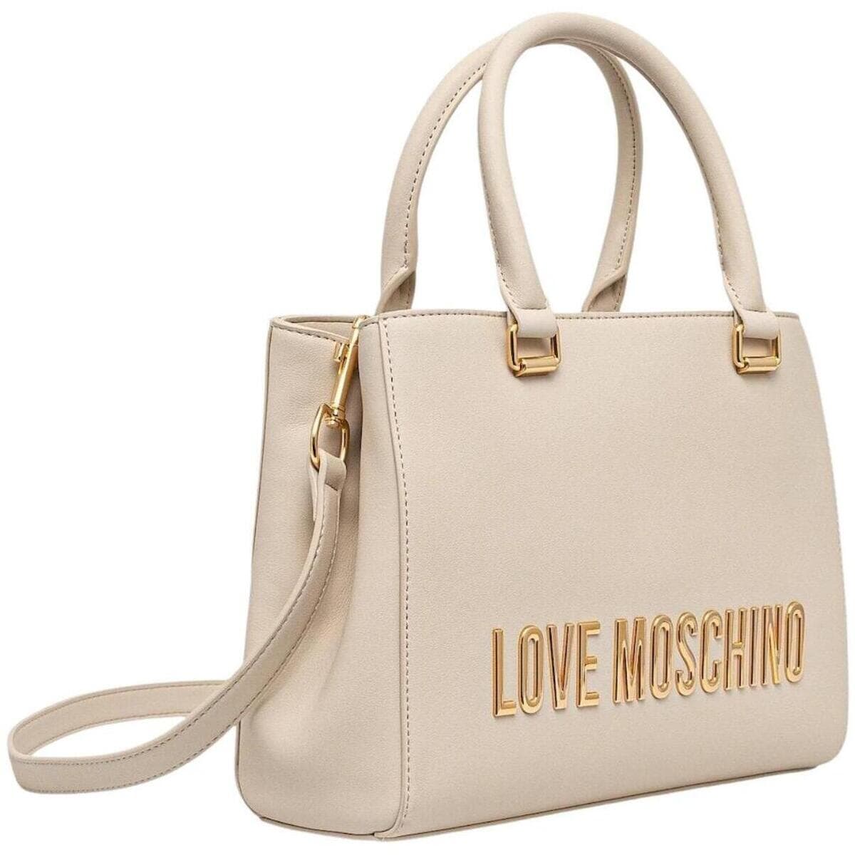 Women's Handbags Love Moschino White