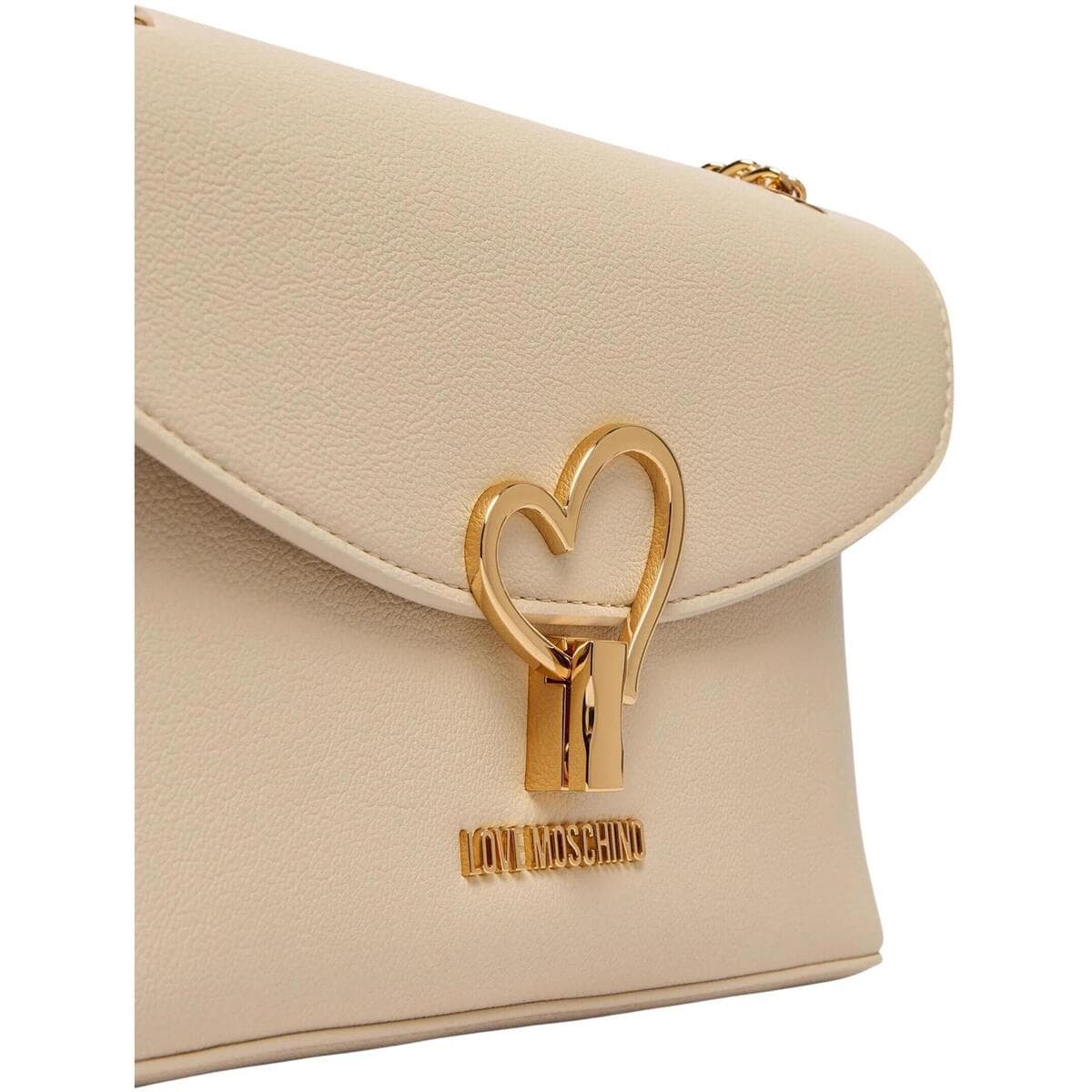 Women's Shoulder Bags Love Moschino Beige