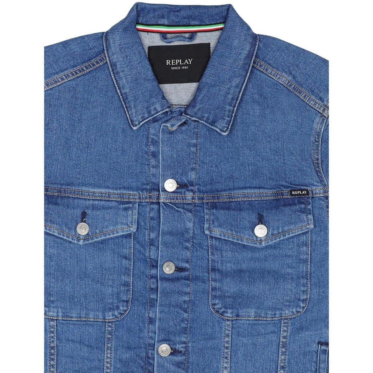 Men's Jackets Replay Blue