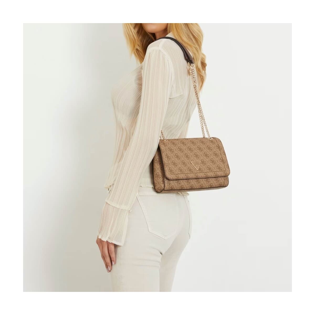 Women's Shoulder Bags Guess Brown