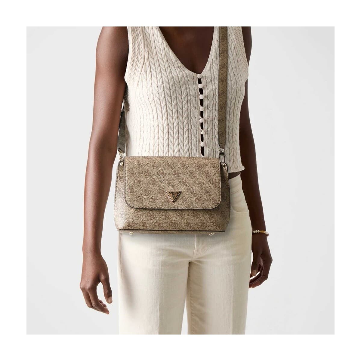 Women's Shoulder Bags Guess Brown