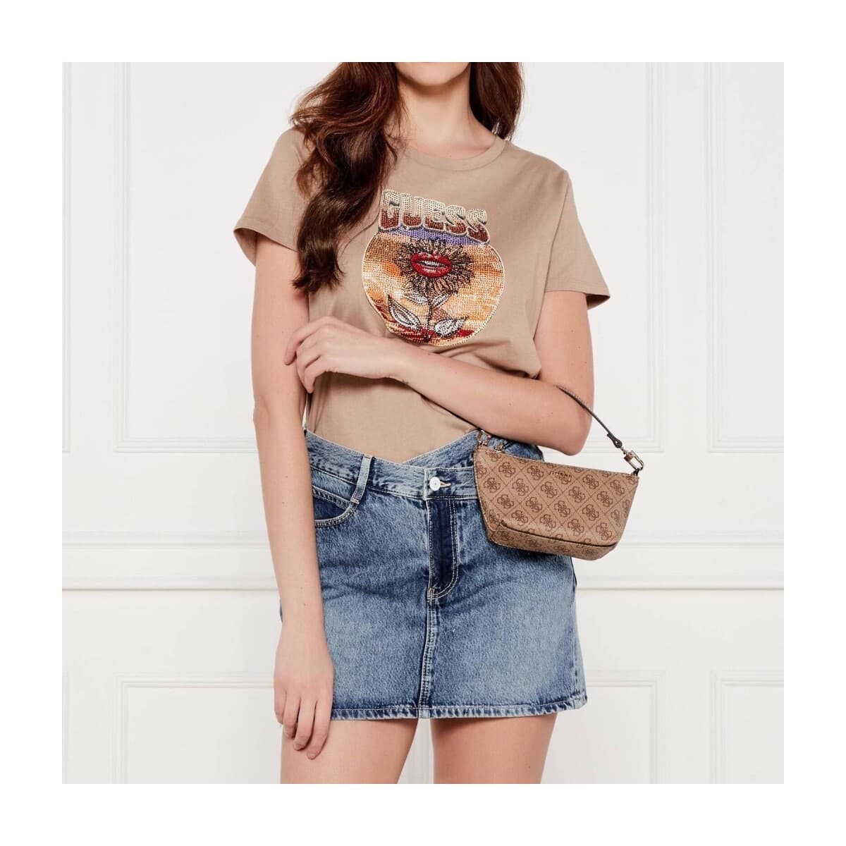 Women's Handbags Guess Brown