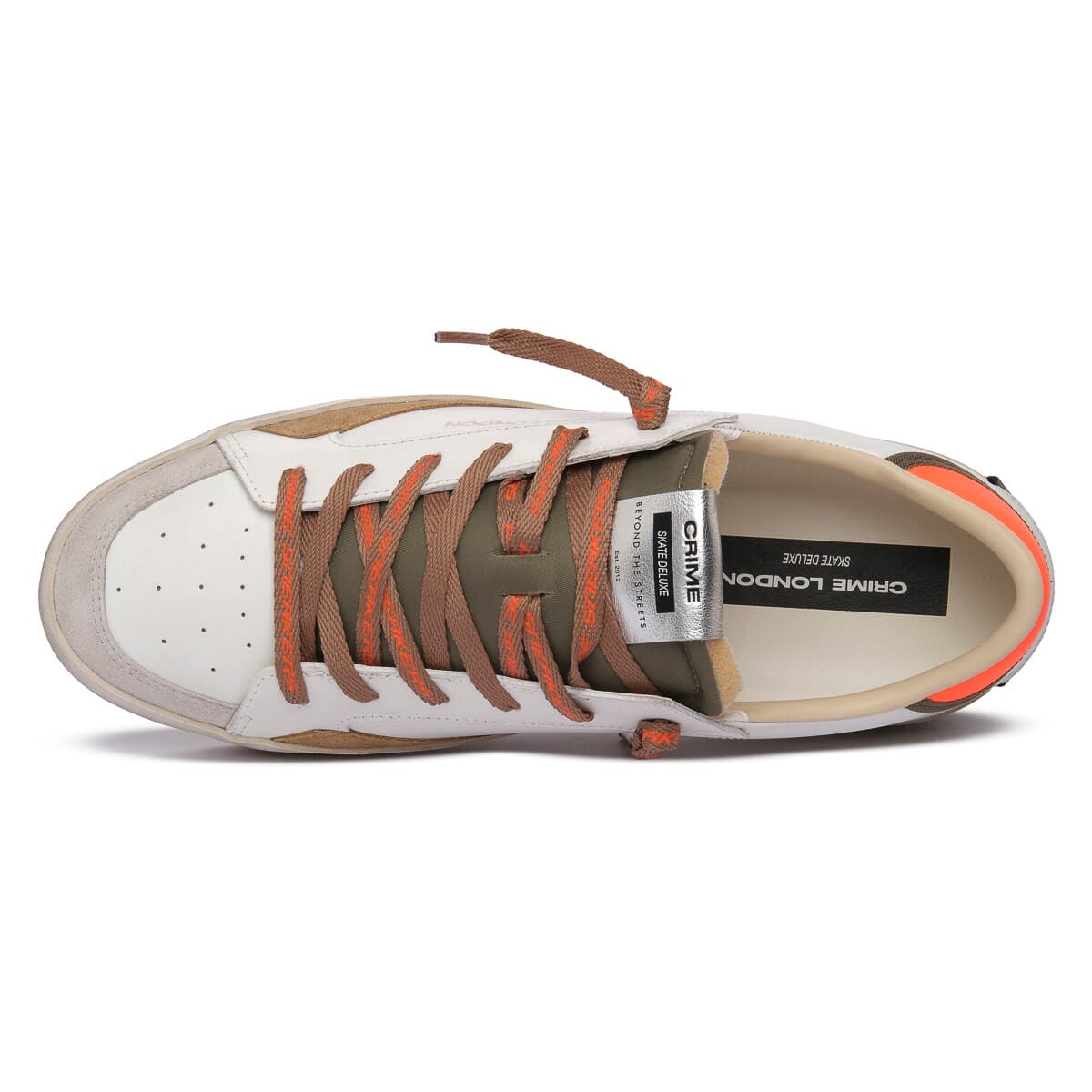 Men's Sneakers Crime London White