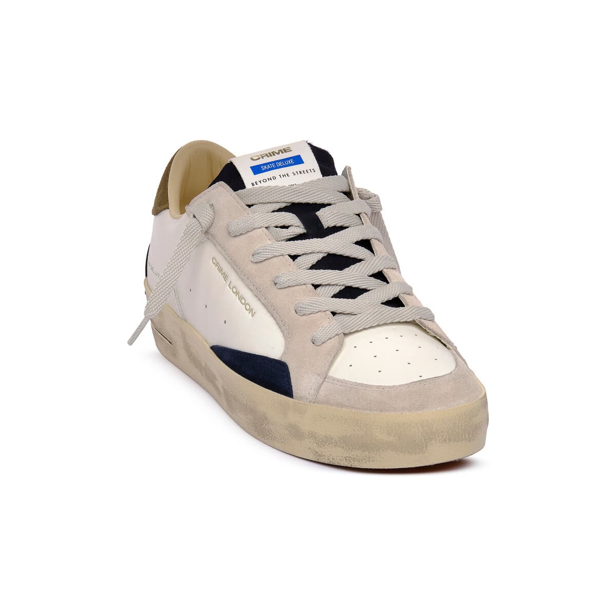 Men's Sneakers Crime London White