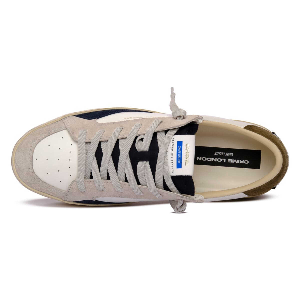 Men's Sneakers Crime London White