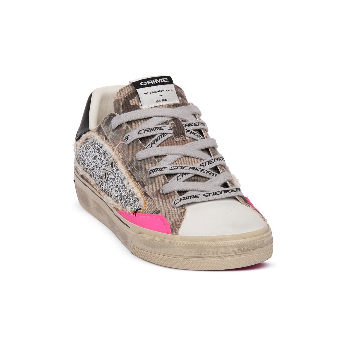Women's Sneakers Crime London White