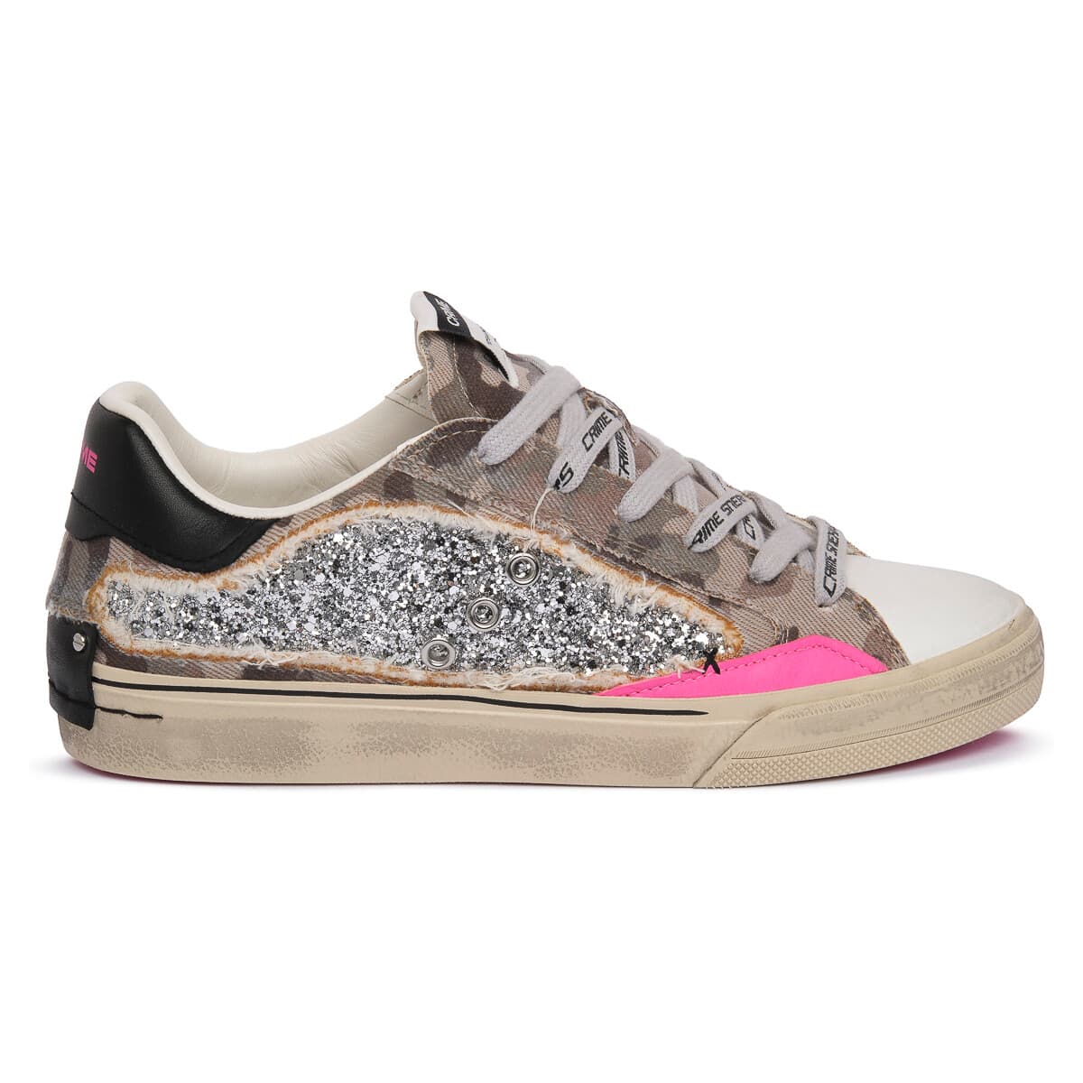 Women's Sneakers Crime London White