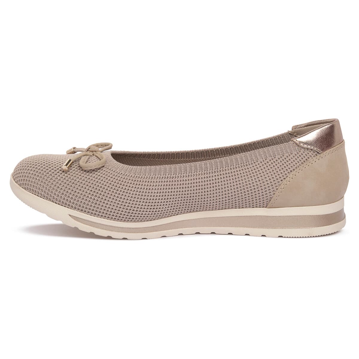 Women's Ballet Flats Jana Beige