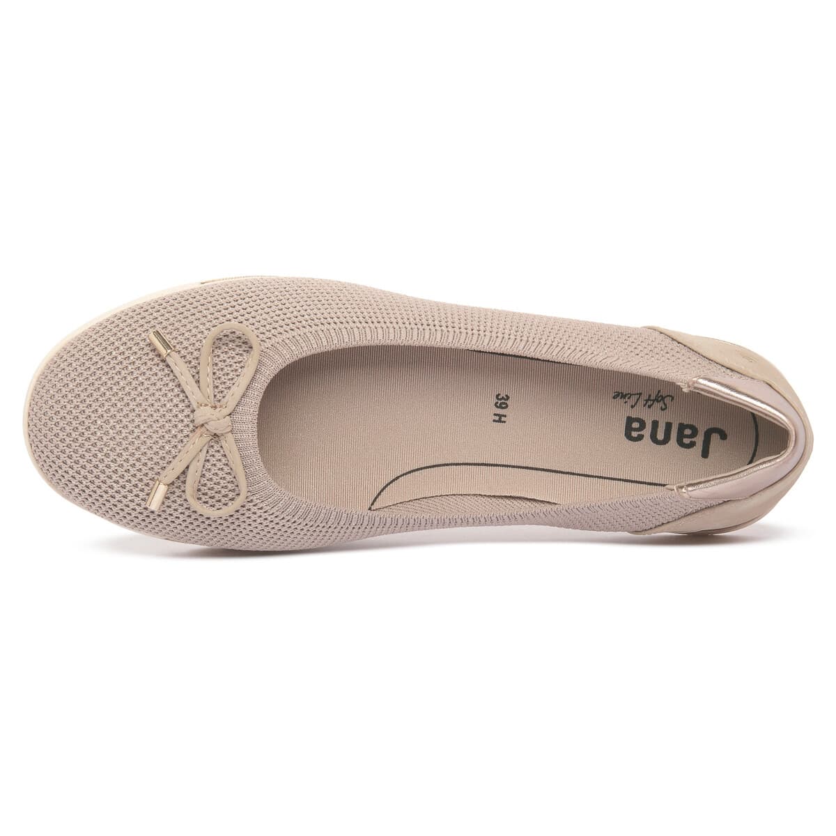Women's Ballet Flats Jana Beige