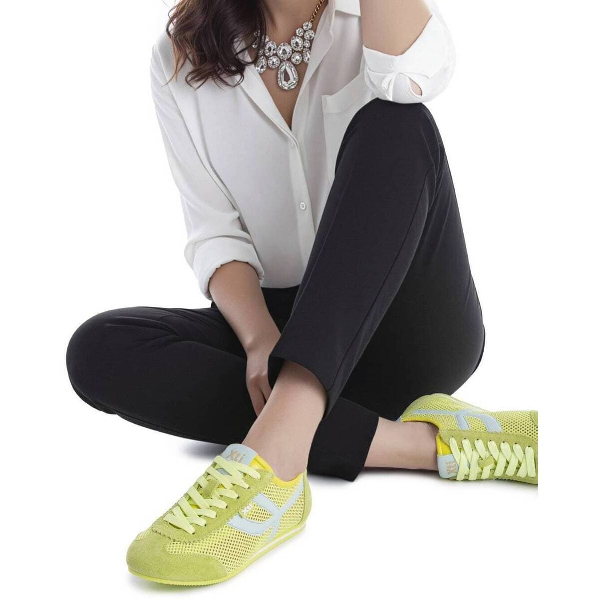 Women's Sneakers Xti Green