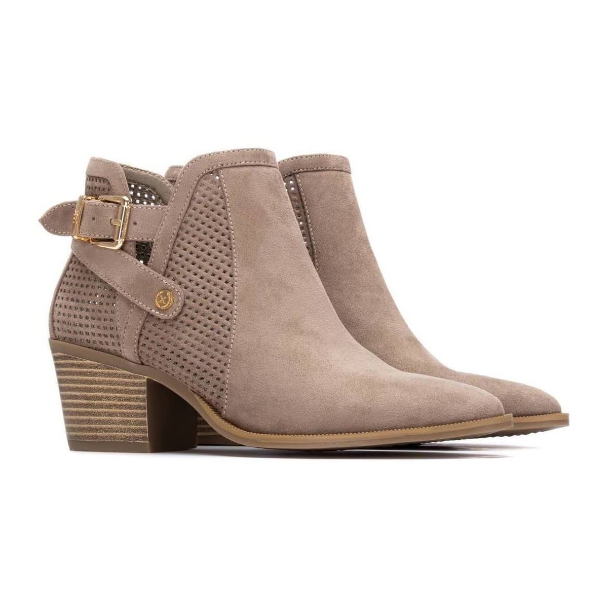 Women's Ankle Boots Xti Brown