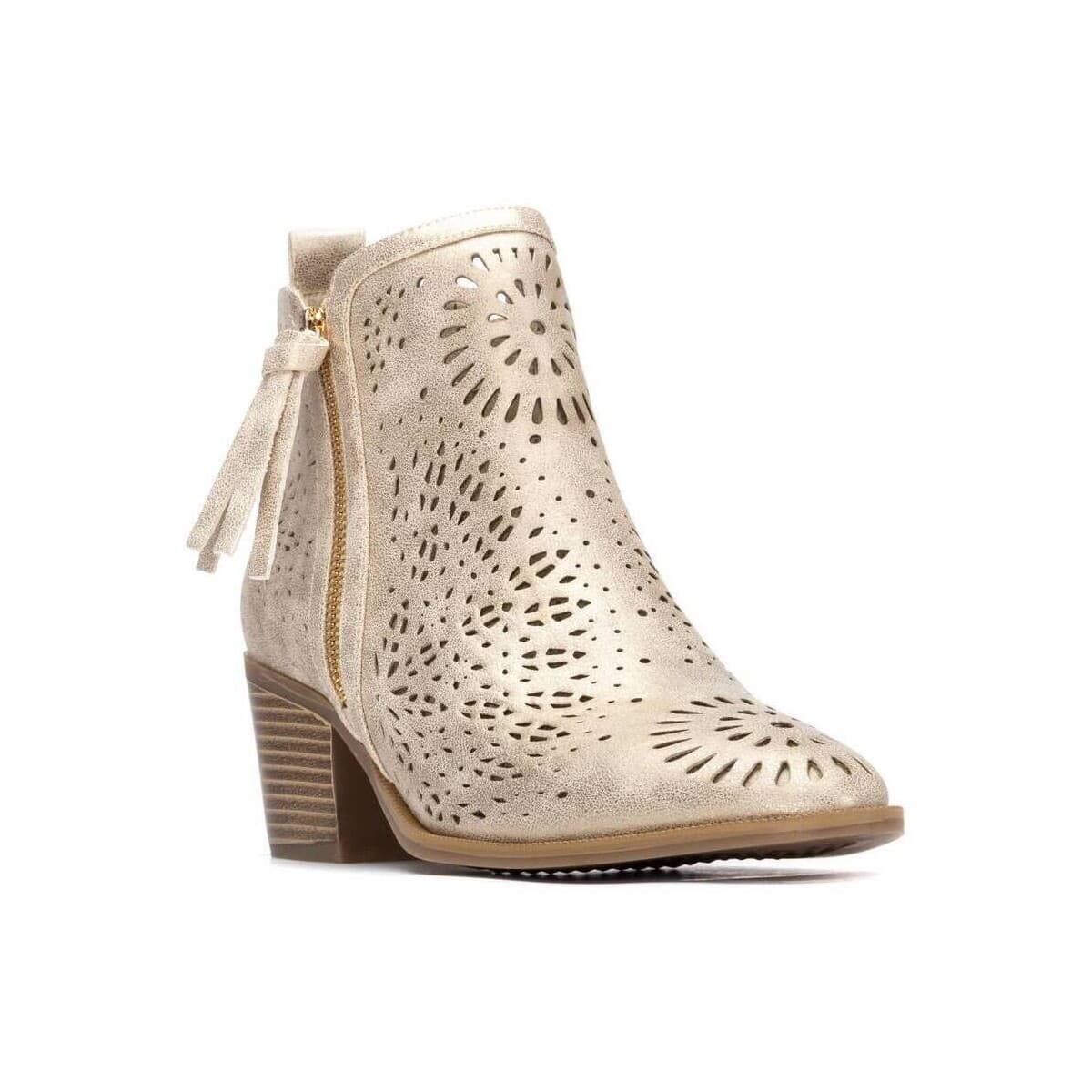 Women's Ankle Boots Xti Gold