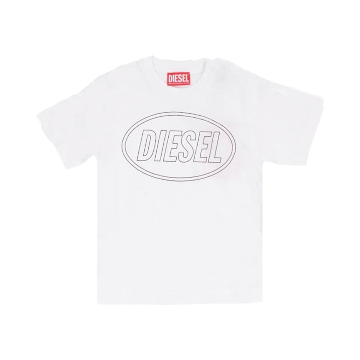 Boys' T-Shirts Diesel White