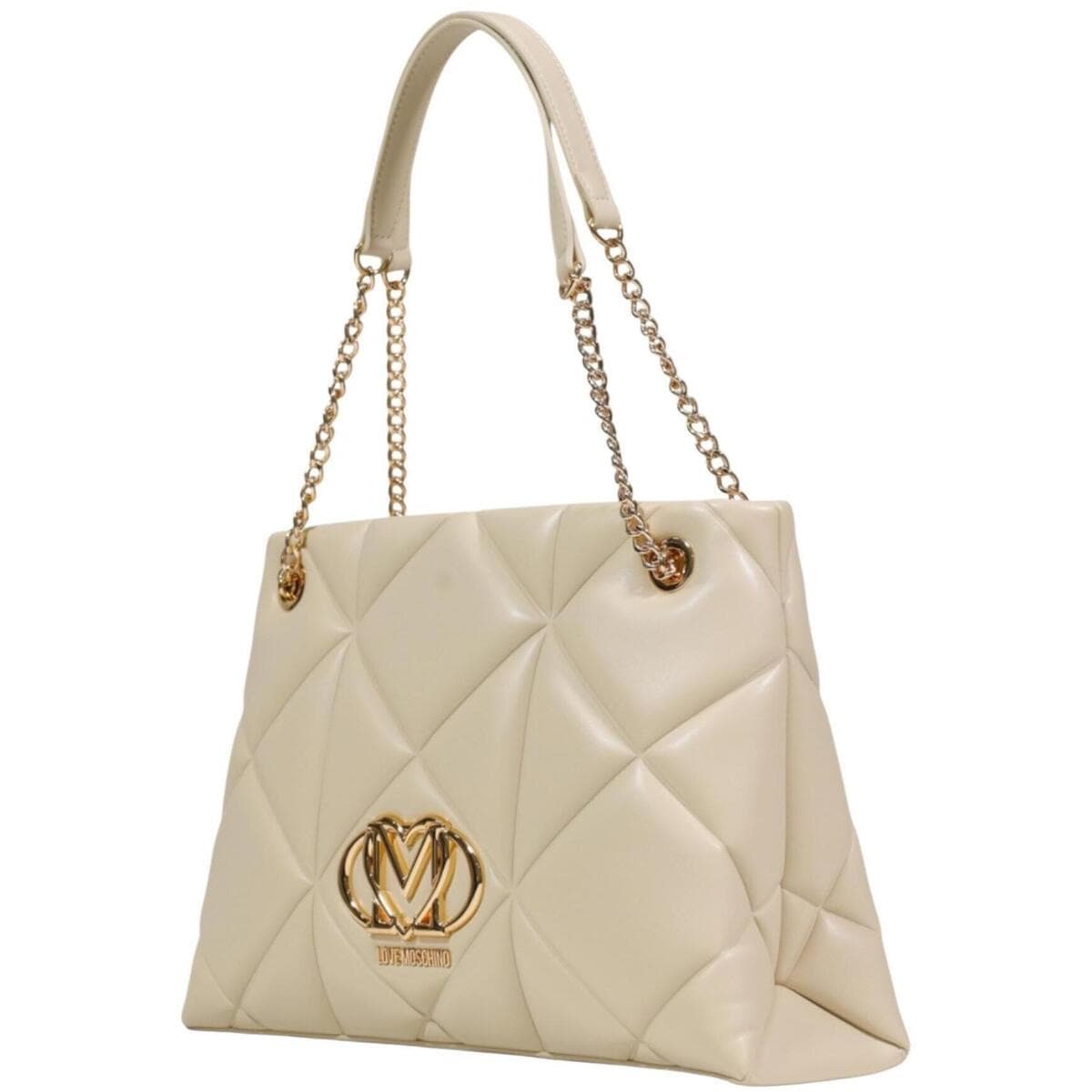Women's Handbags Love Moschino White