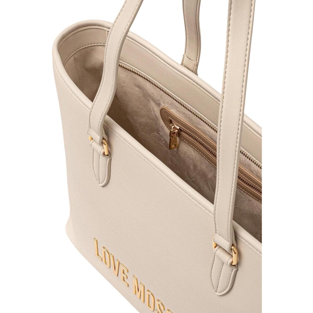 Women's Handbags Love Moschino White