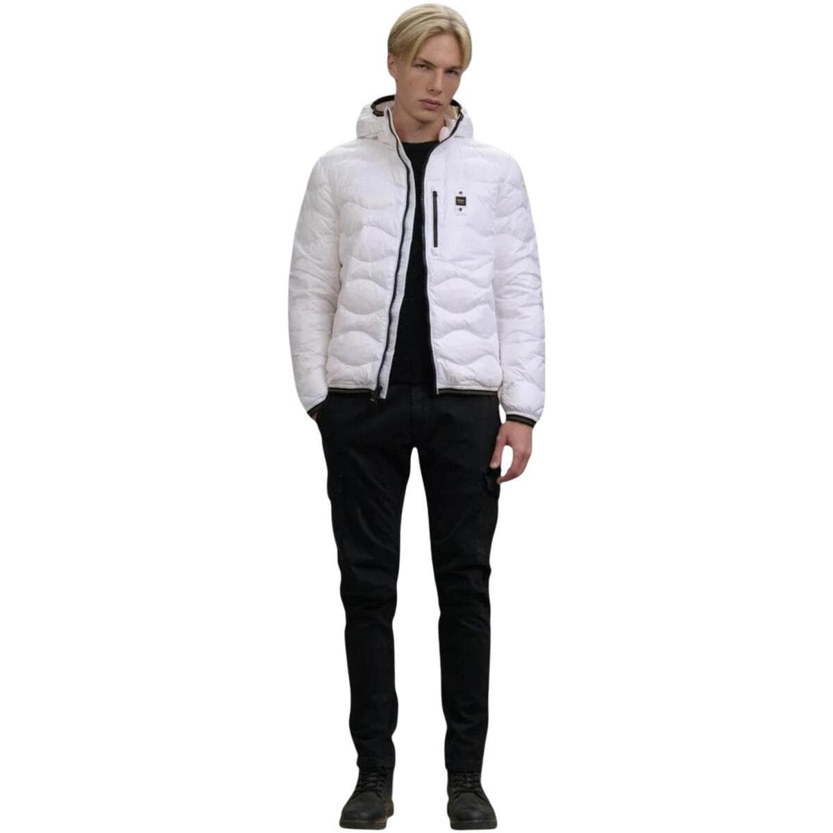 Men's Jackets Blauer White