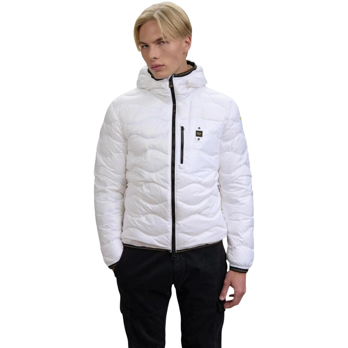 Men's Jackets Blauer White