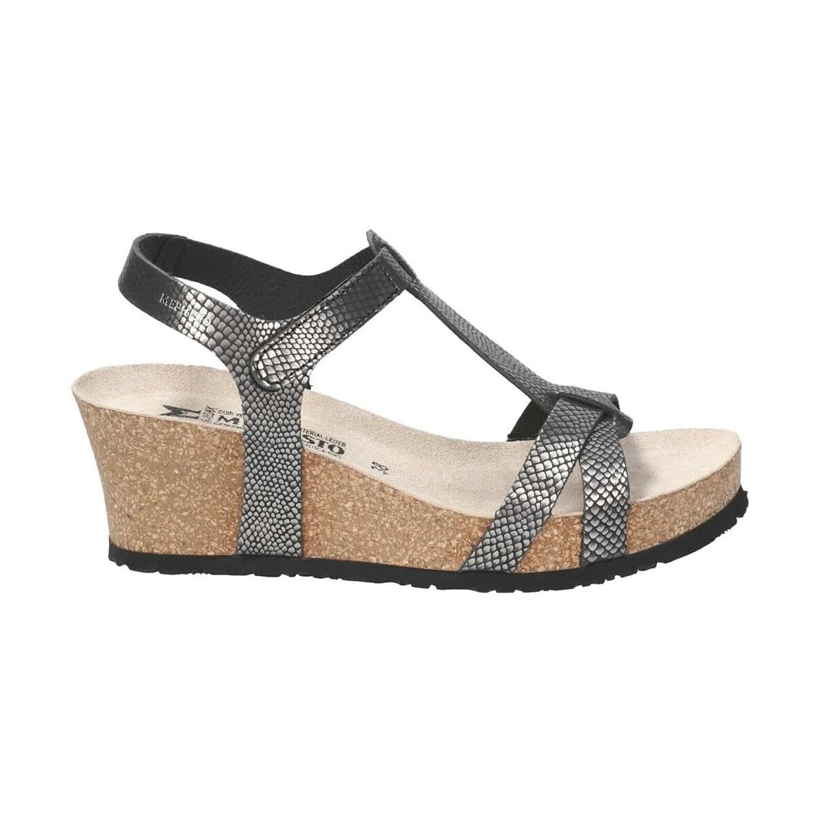Women's Platforms Mephisto Silver