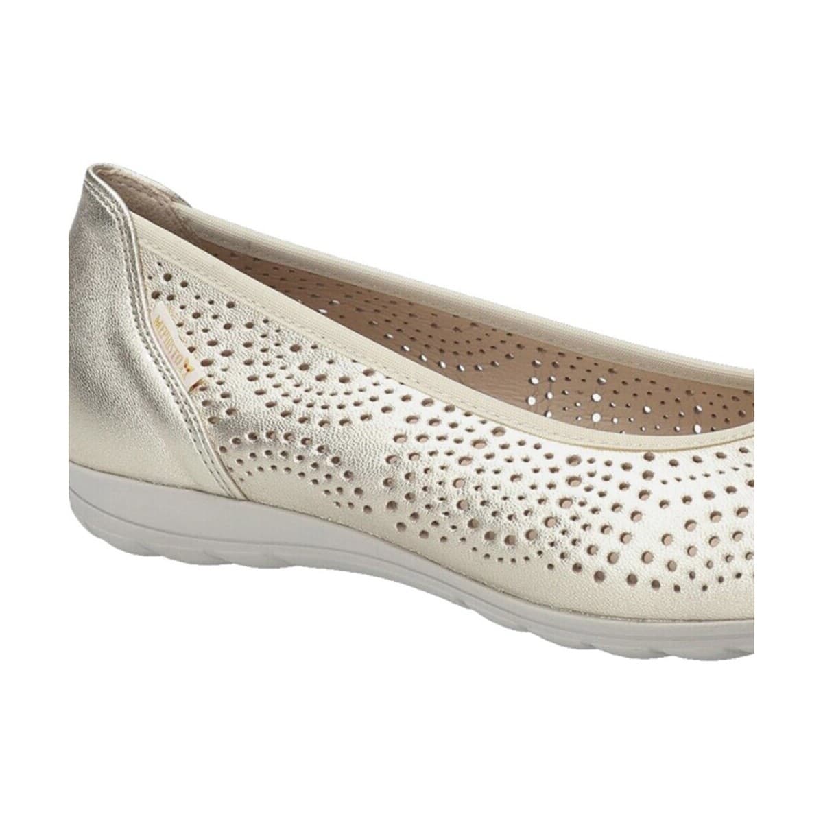 Women's Ballet Flats Mephisto Gold