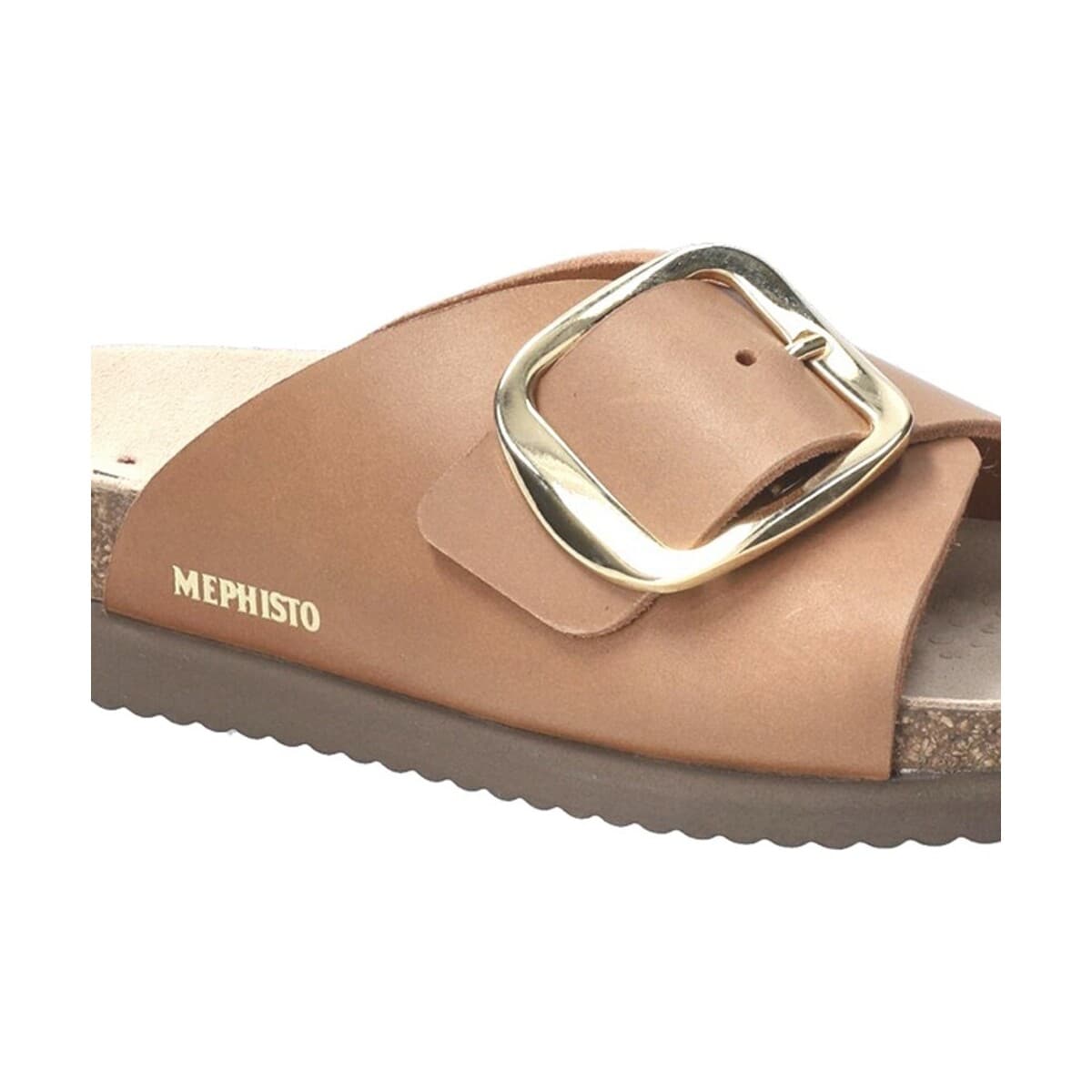 Women's Flip Flops Mephisto Brown