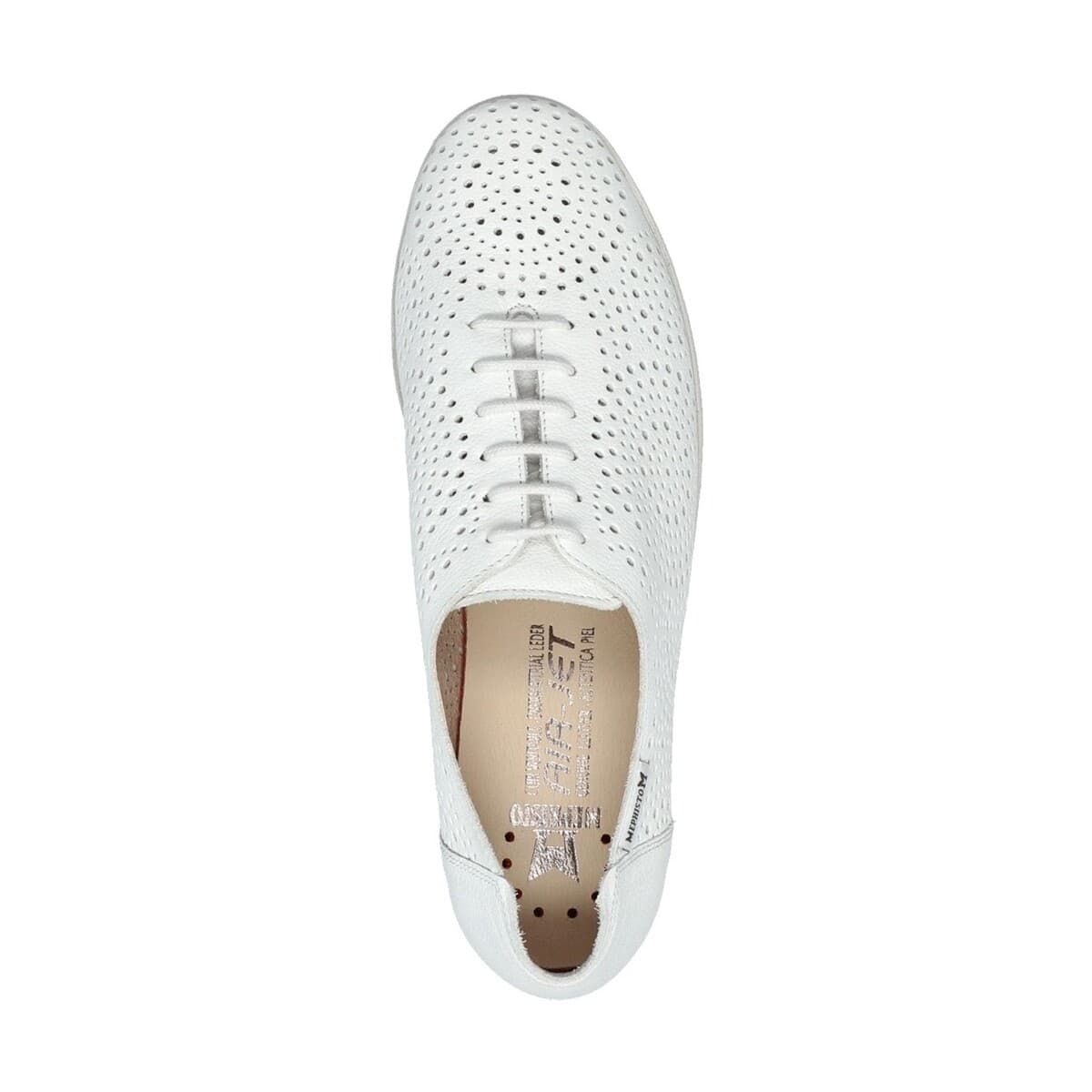 Women's Ballet Flats Mephisto White