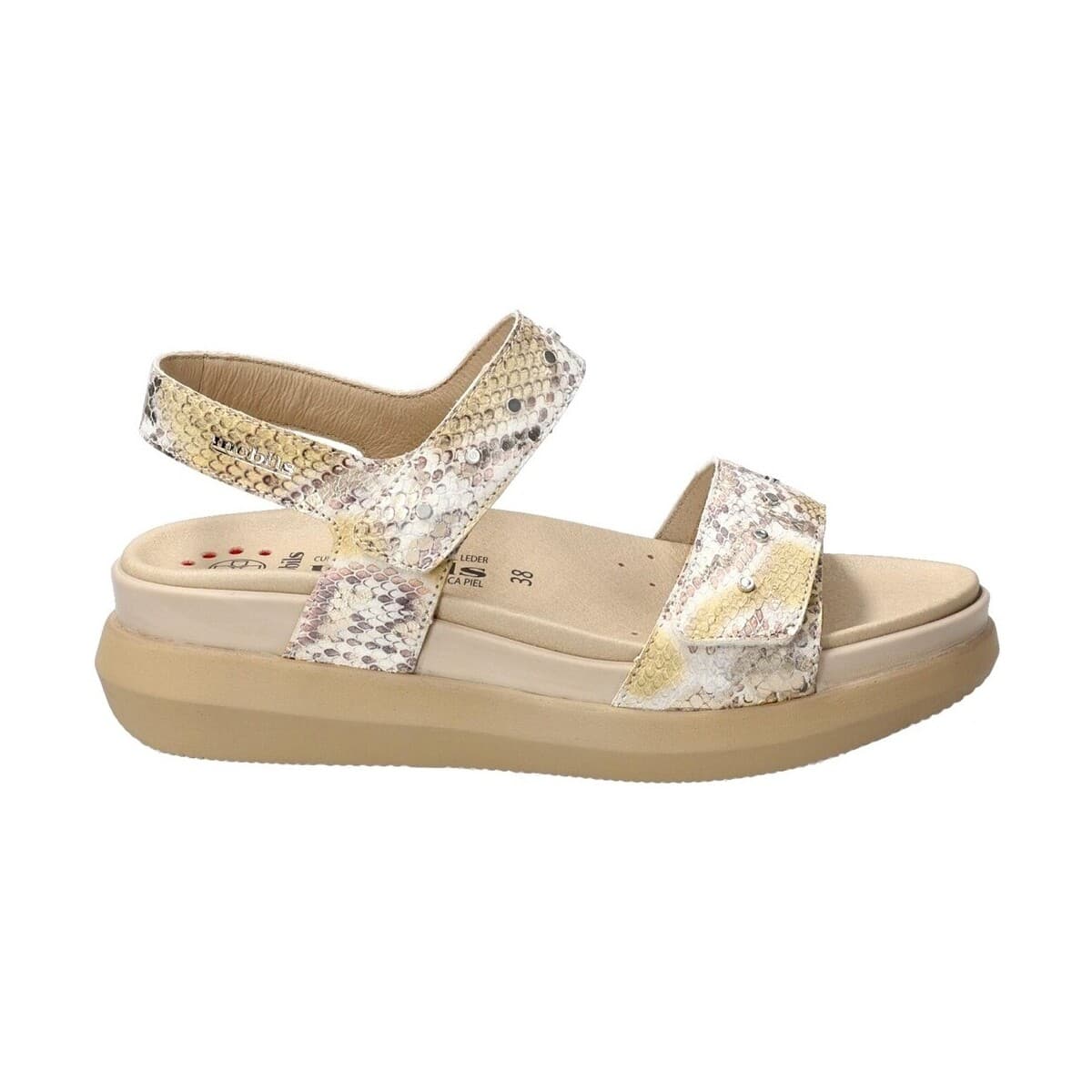 Women's Platforms Mephisto Yellow