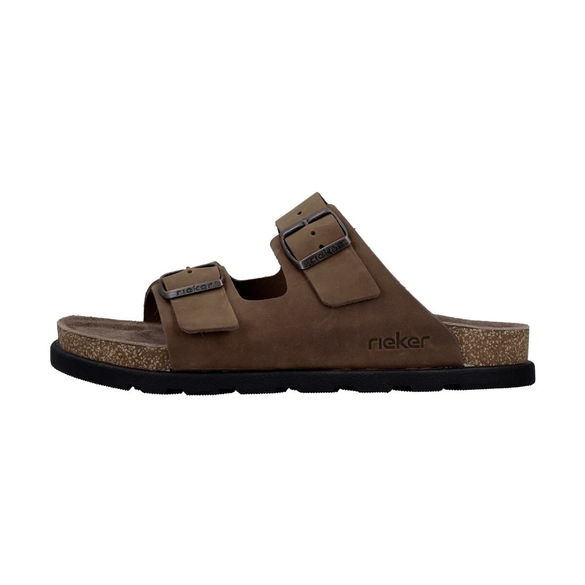 Men's Mules Rieker Brown