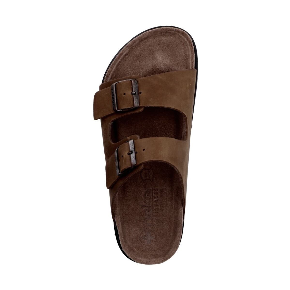 Men's Mules Rieker Brown