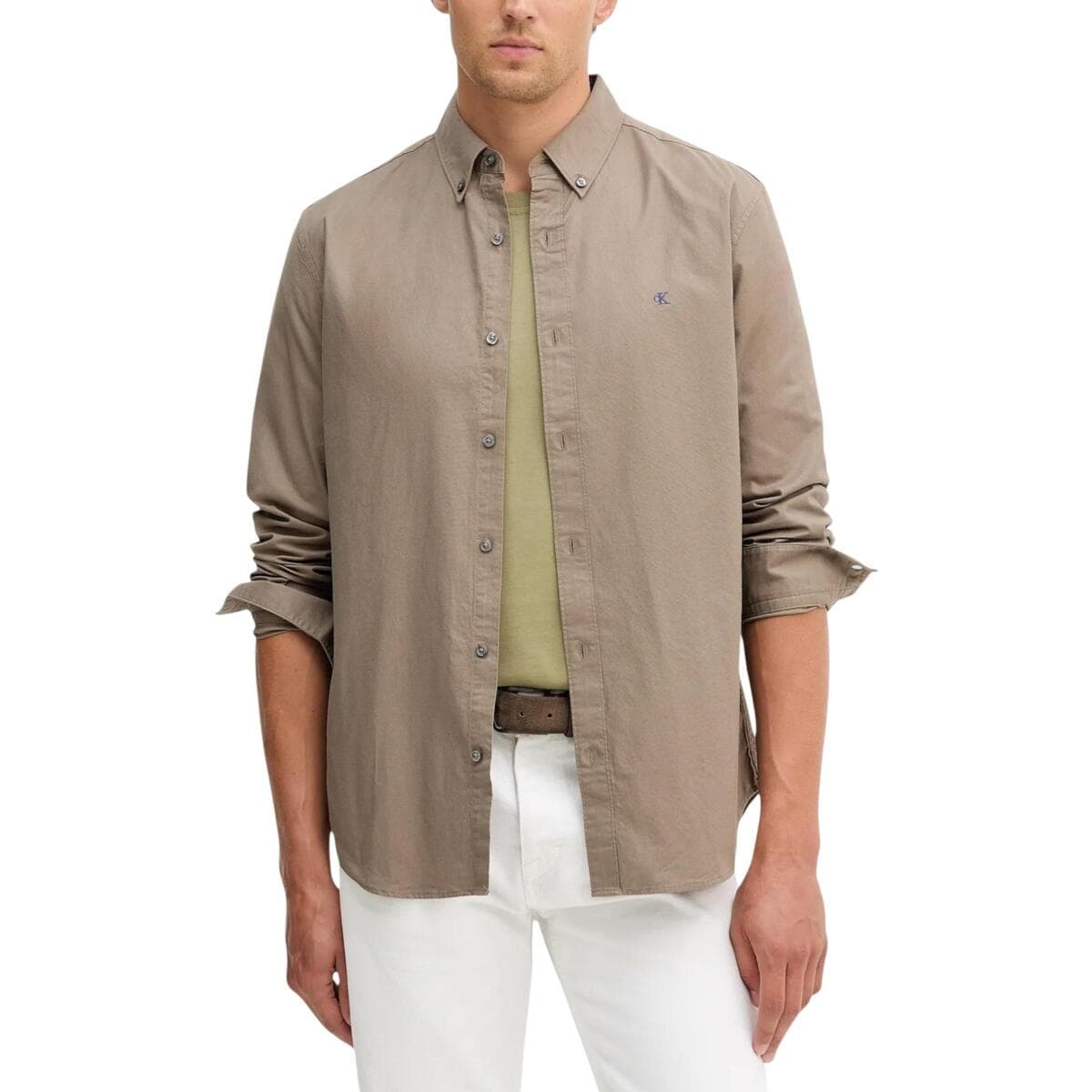 Men's Shirts Calvin Klein Beige
