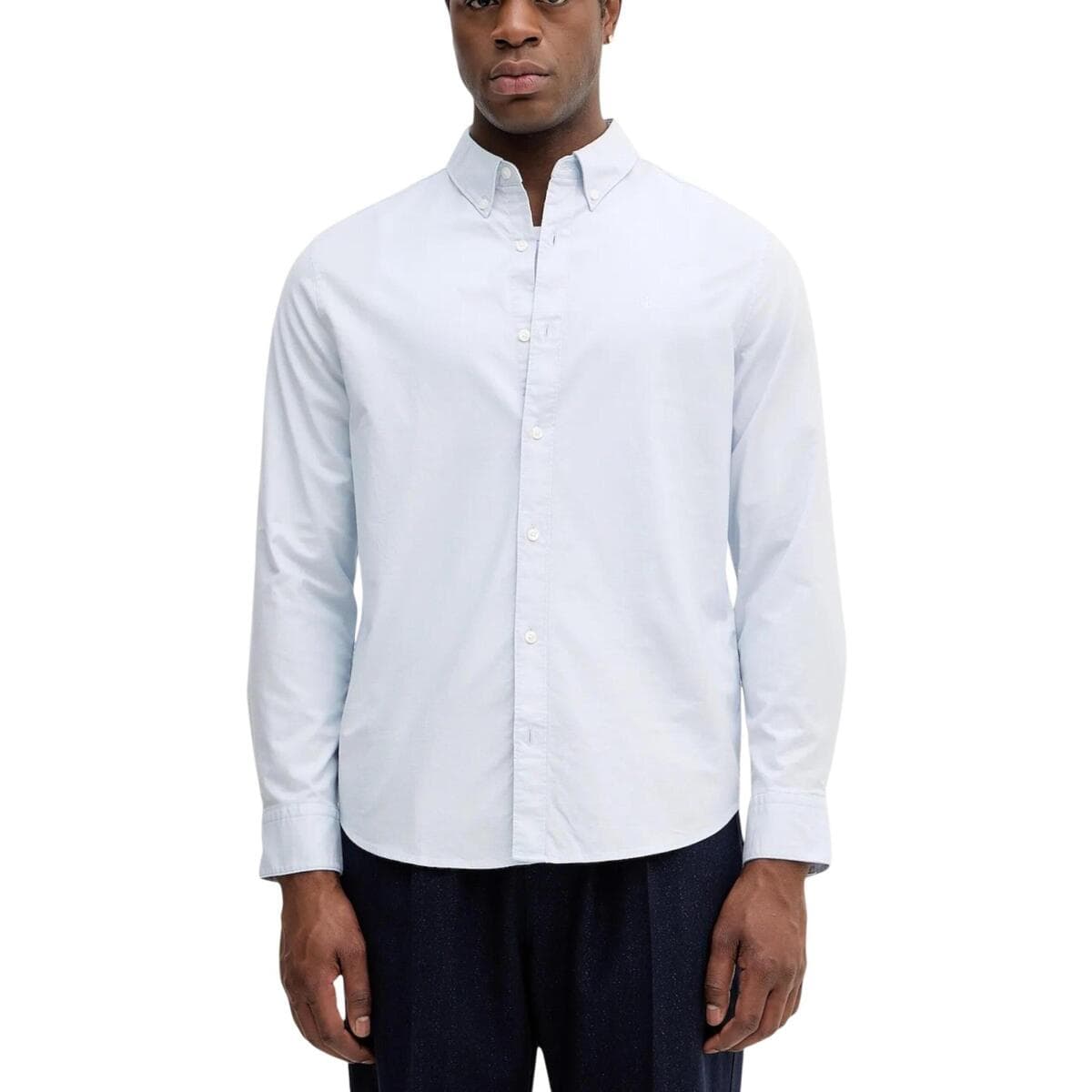 Πουκάμισο με μακριά μανίκια Calvin Klein Jeans LS SOLID OXFORD CLAS LV140EM125