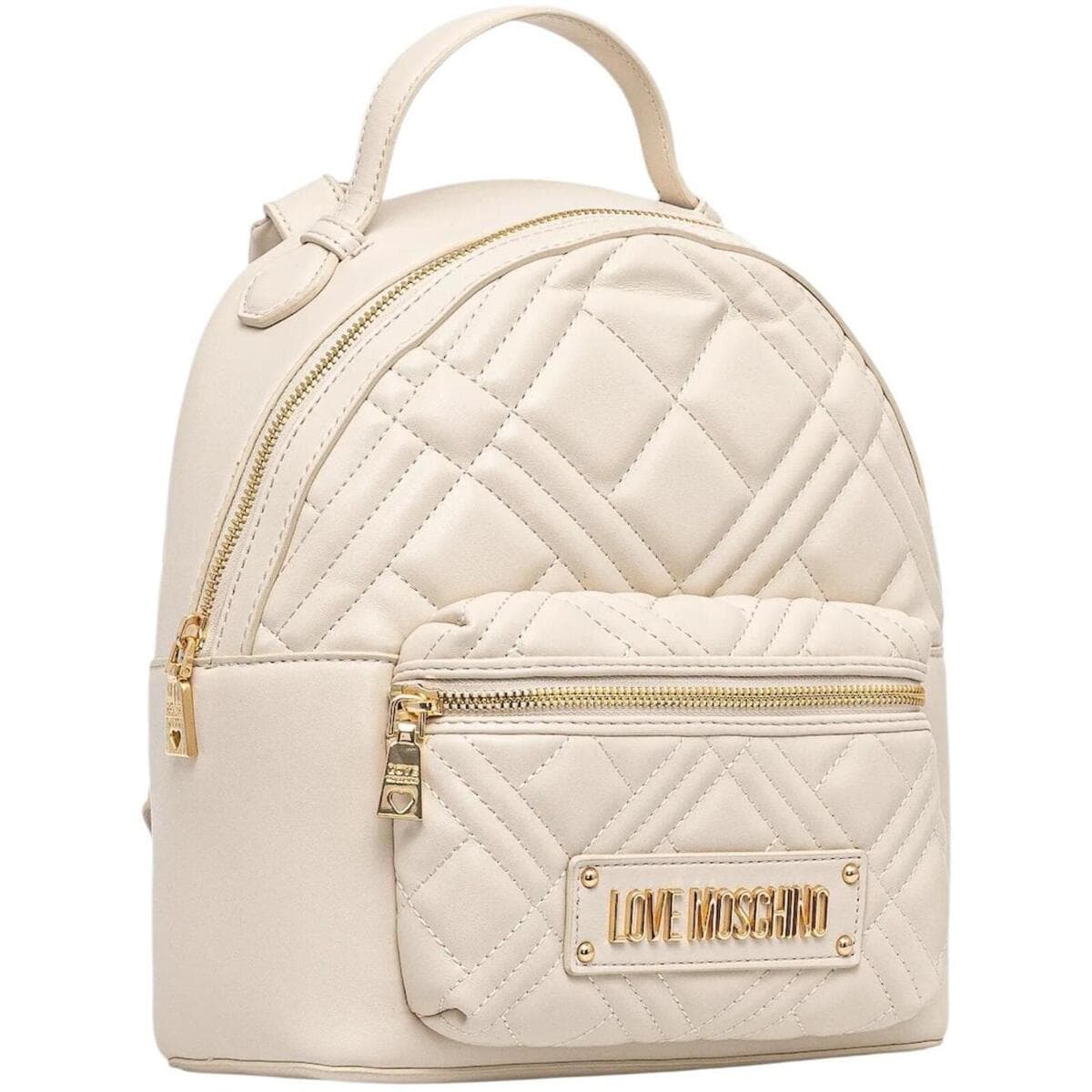 Women's Backpacks Love Moschino Beige