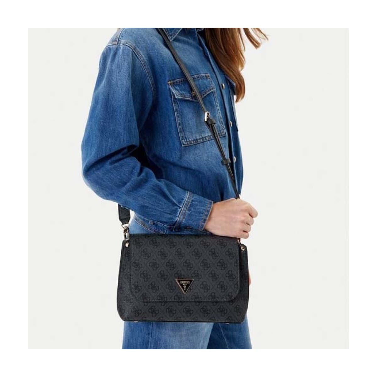 Women's Shoulder Bags Guess Gray