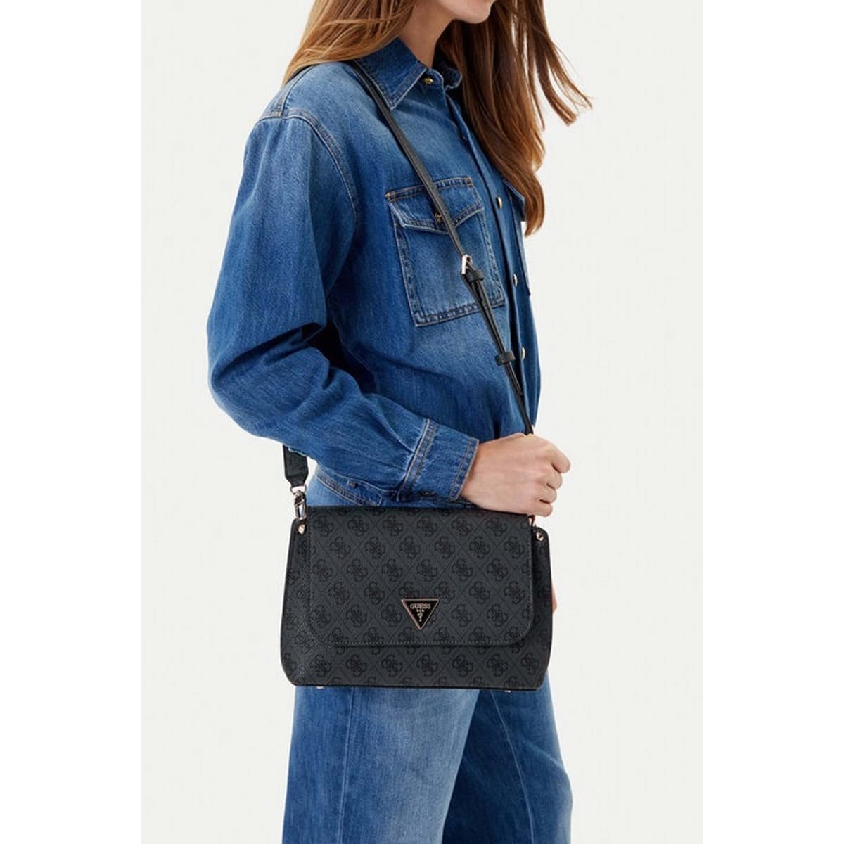 Women's Shoulder Bags Guess Gray