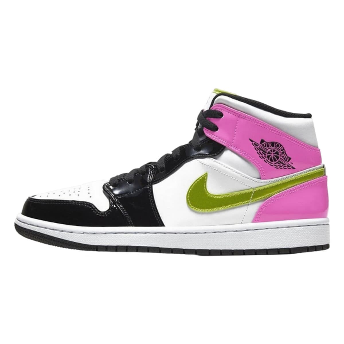 Xαμηλά Sneakers Nike 1 Mid White Black Cyber Pink