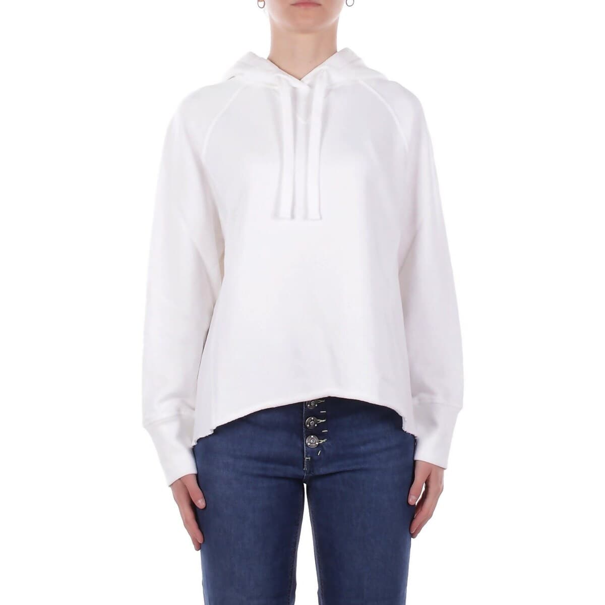 Women's Sweatshirts Dondup White