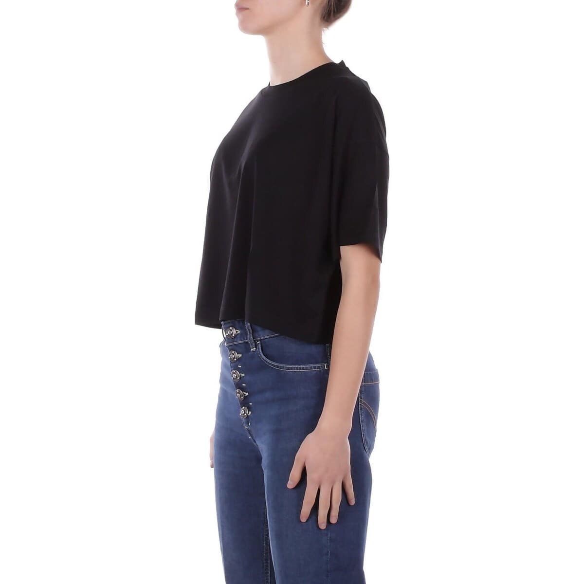 Women's T-Shirts Dondup Black
